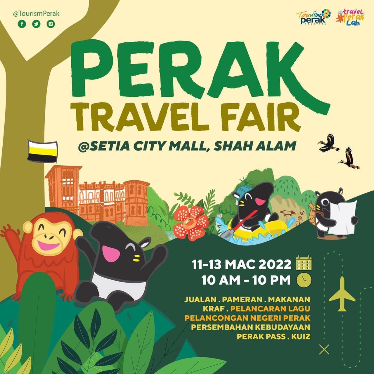 Perak Travel Fair 2022 Tourism Perak Malaysia