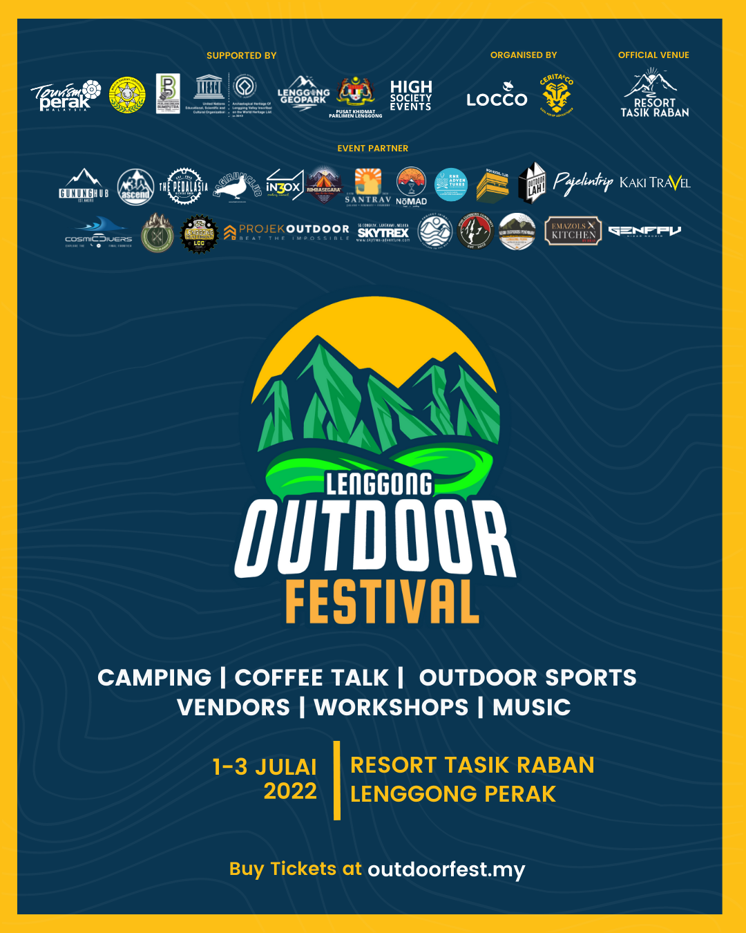 Lenggong Outdoor Festival – Tourism Perak Malaysia