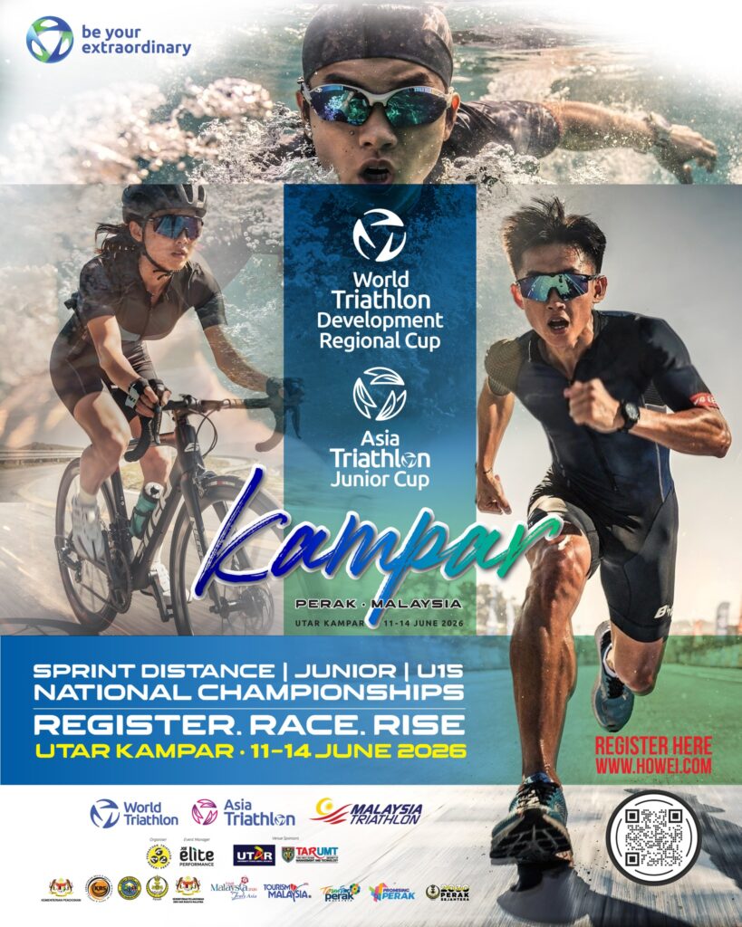 2026 KAMPAR WORLD TRIATHLON DEVELOPMENT REGIONAL CUP & ASIA TRIATHLON JUNIOR CUP!