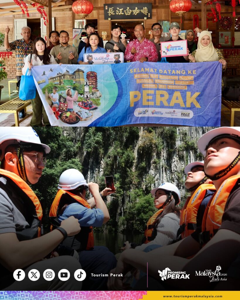 Four travel agencies from Seoul, South Korea, arrived in Perak today for a familiarisation (FAM) trip.