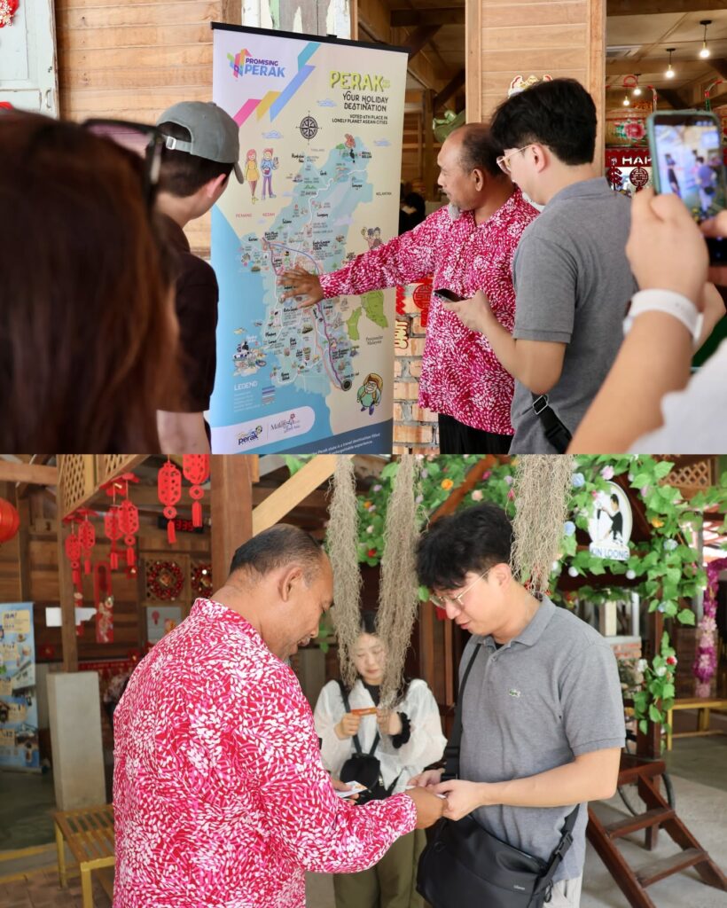 Four travel agencies from Seoul, South Korea, arrived in Perak today for a familiarisation (FAM) trip.