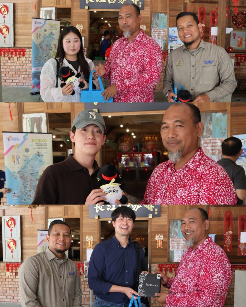 Four travel agencies from Seoul, South Korea, arrived in Perak today for a familiarisation (FAM) trip.