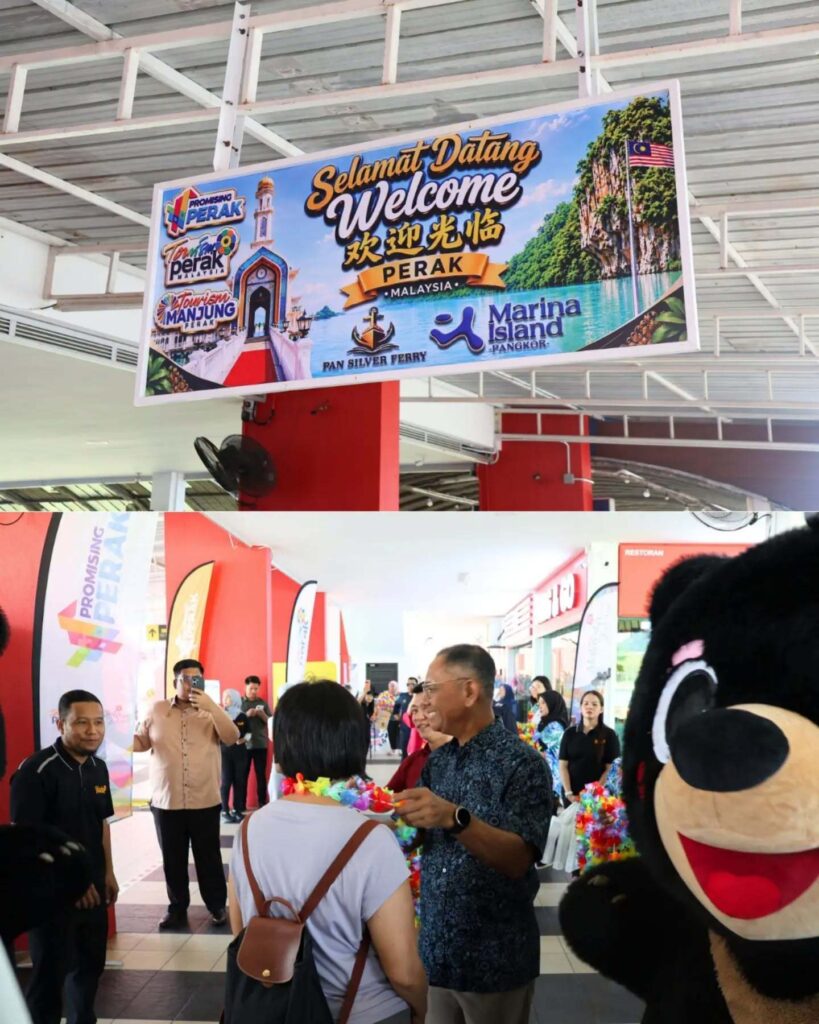 International cruise ship Star Dream Cruise docks at Marina Island in Lumut, providing a major boost to maritime tourism across Pangkor and Perak.
