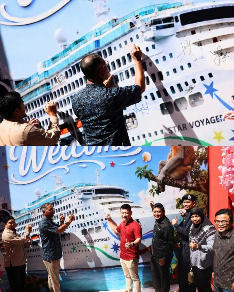 International cruise ship Star Dream Cruise docks at Marina Island in Lumut, providing a major boost to maritime tourism across Pangkor and Perak.