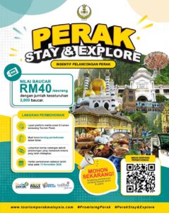 Perak Stay & Explore - Perak Tourism Incentive 2026