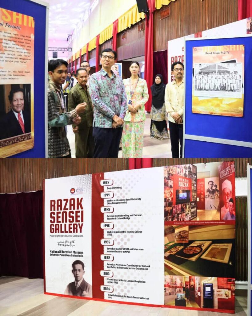 UPSI Launches Razak Sensei Gallery to Honour Malaysia-Japan Ties