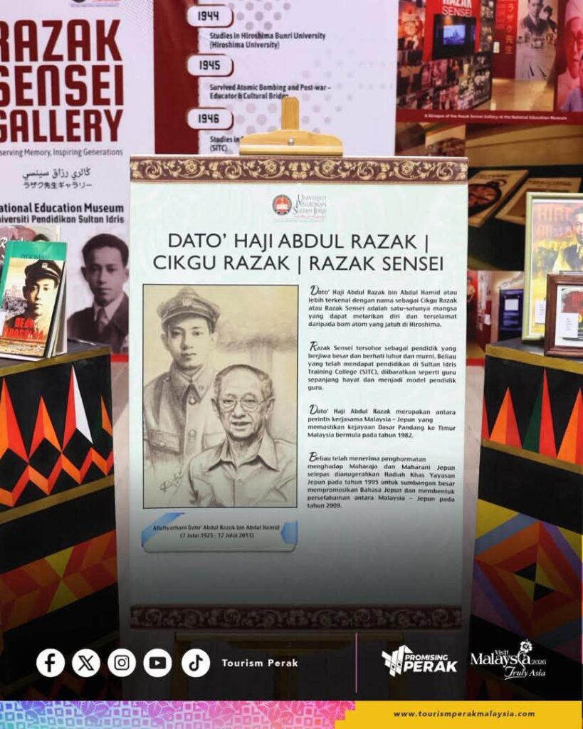 UPSI Launches Razak Sensei Gallery to Honour Malaysia-Japan Ties